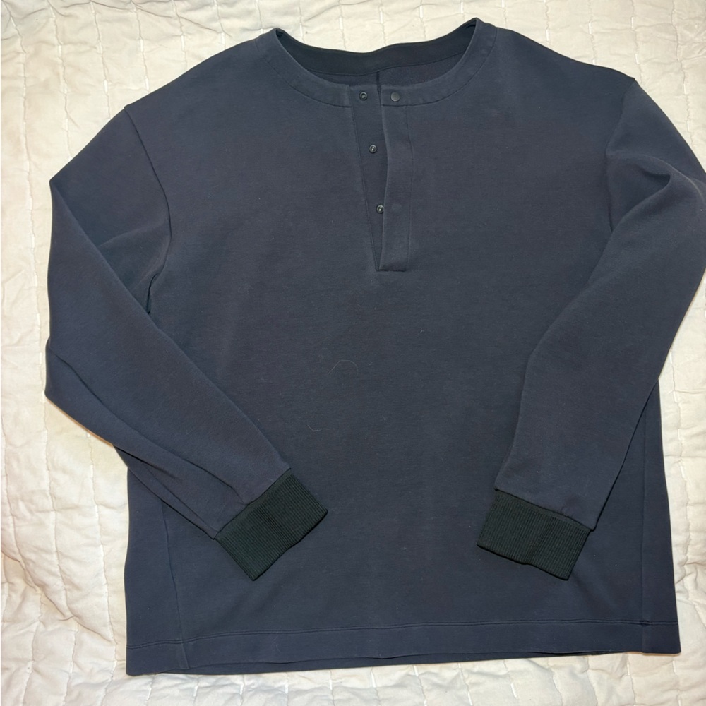 lululemon men’s softstream oversized long-sleeved Henley